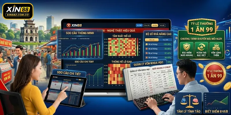 Bí quyết tham gia xổ số XIN88 tối ưu ngân sách