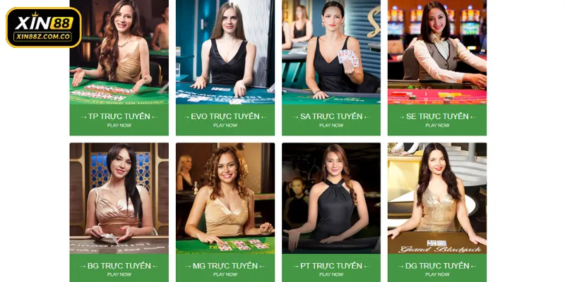 Khám phá 4 sảnh Live Casino thu hút đông đảo cược thủ