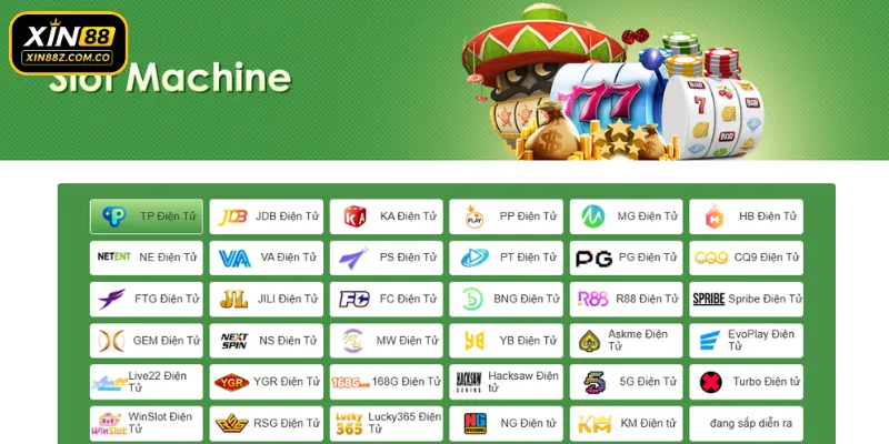 Những sảnh quay hũ đỉnh cao không nên bỏ lỡ tại XIN88