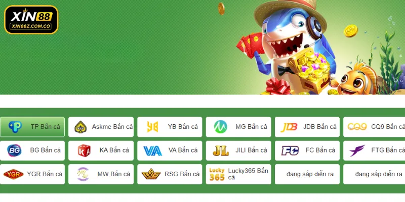 Top 3 sảnh bắn cá hấp dẫn nhất tại XIN88 năm 2026